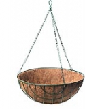 Košík kokosový závěsný 40 cm